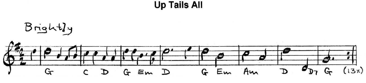 Up Tails All (music)